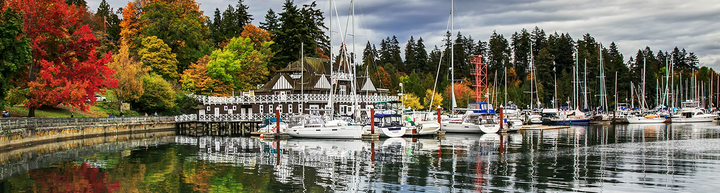stanley park vancouver canada fall