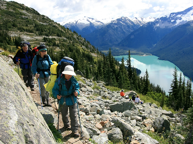 backpackers high note trail whistler