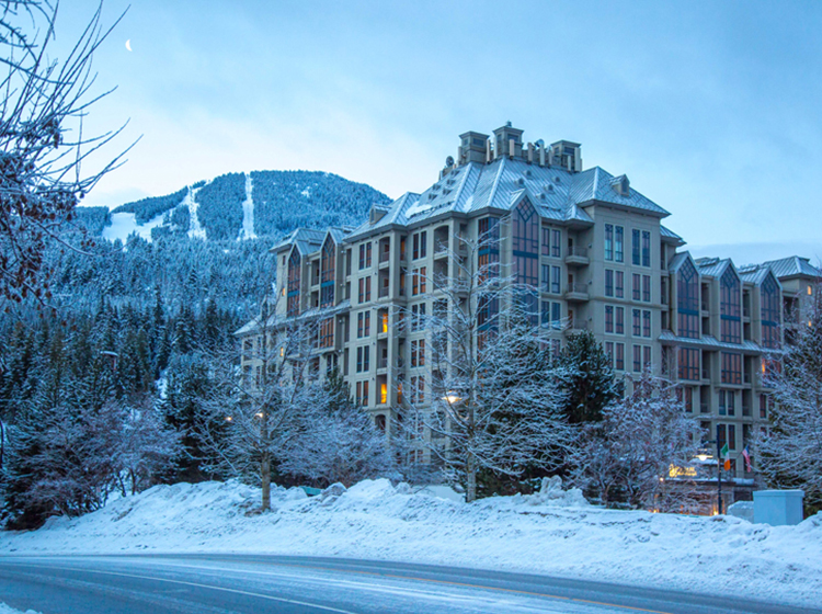 pan pacific whistler mountainside