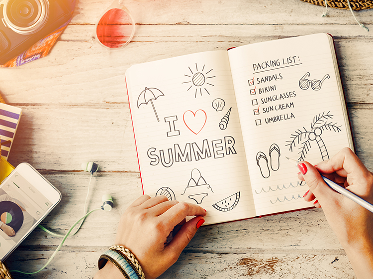 Making a packing list