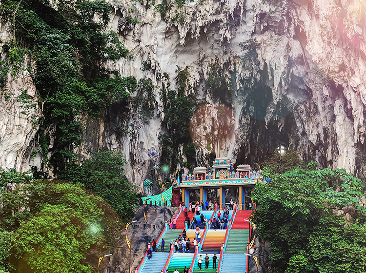  Cliffs beside Batu Caves