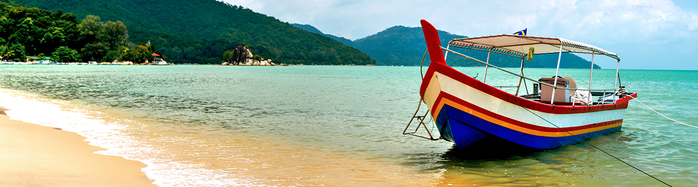 Beach Scene in Penang