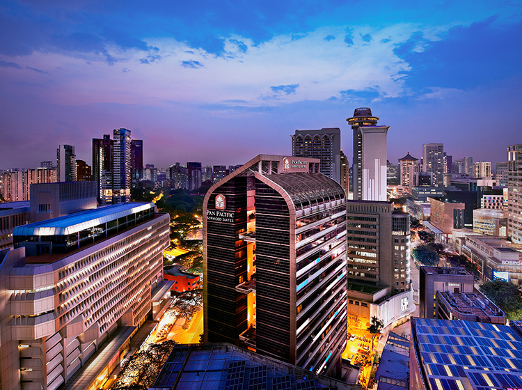 Pan Pacific Serviced Suites Orchard, Singapore