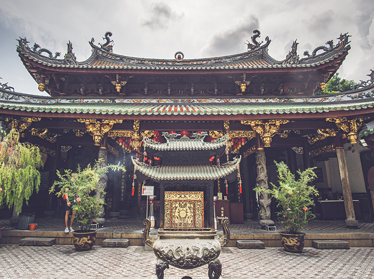 Exterior of Thian Hock Keng Temple
