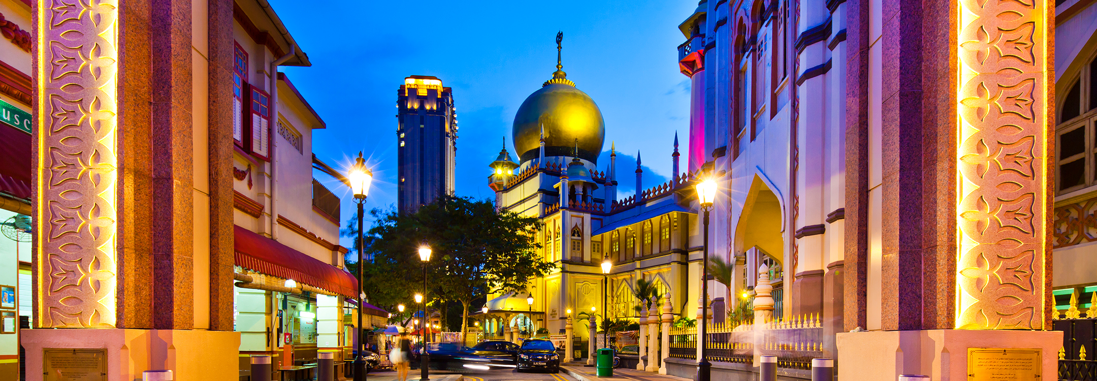 kampong glam night sultan mosque