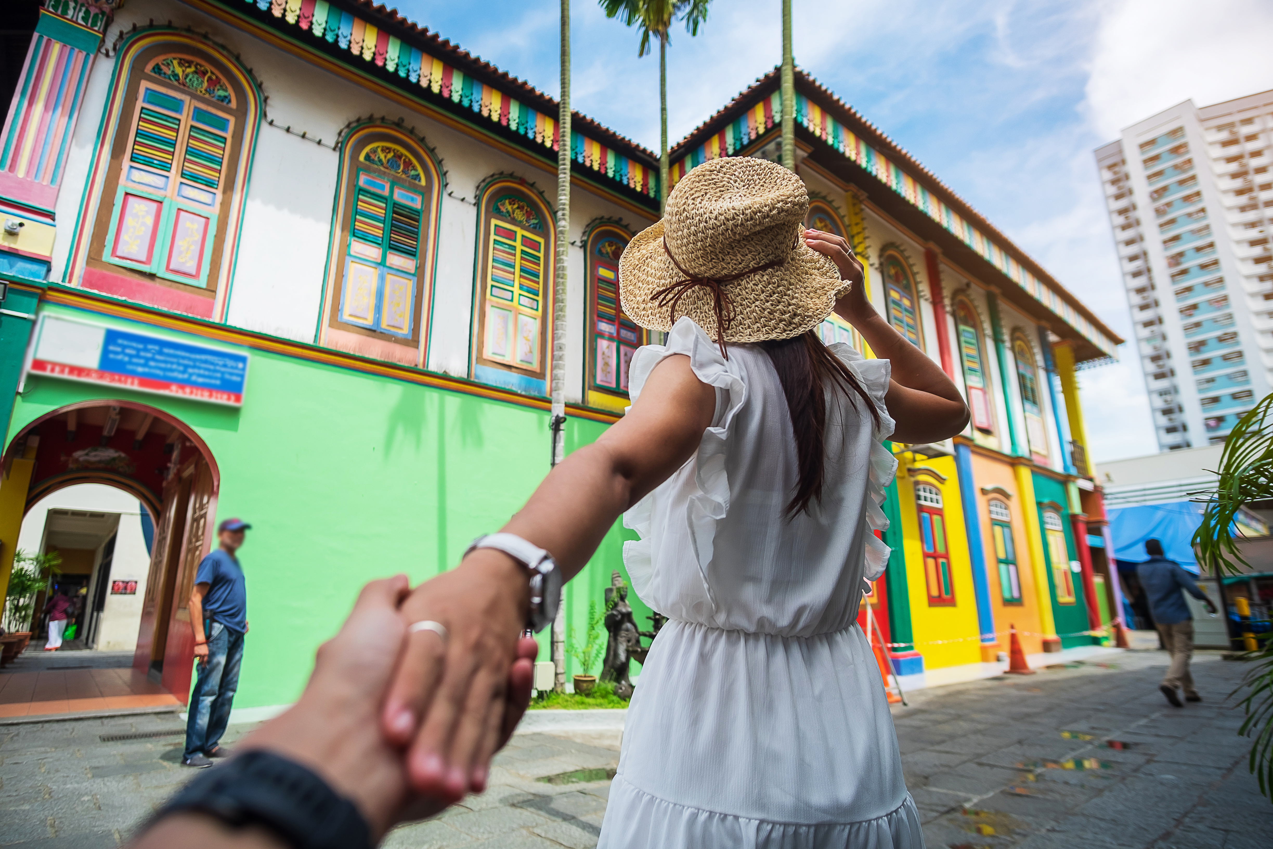 romantic couple getaway little india in Singapore