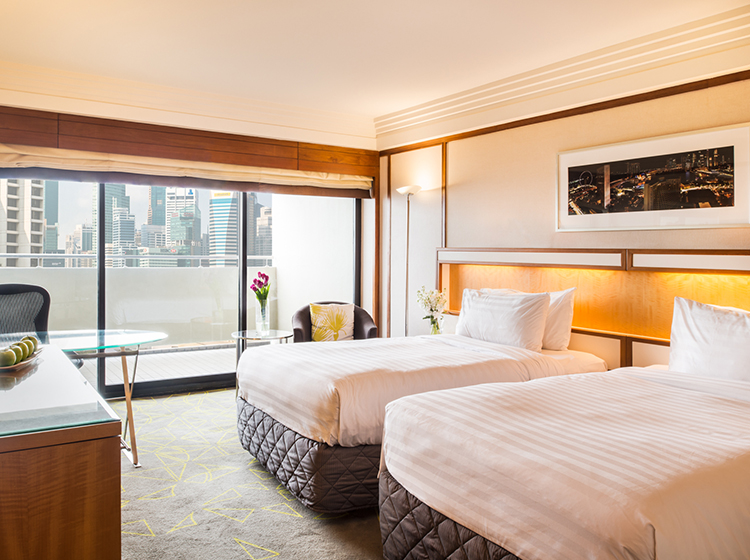 Pan Pacific Singapore Deluxe Balcony Room
