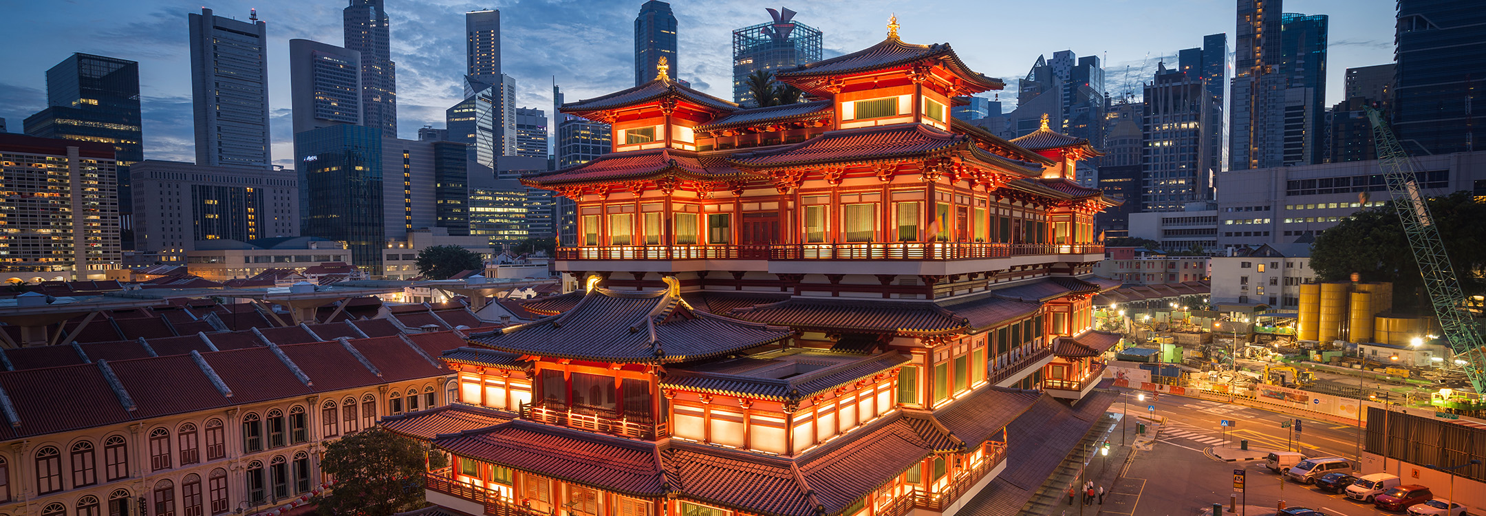 Buddha Tooth Relic Temple in Singapore