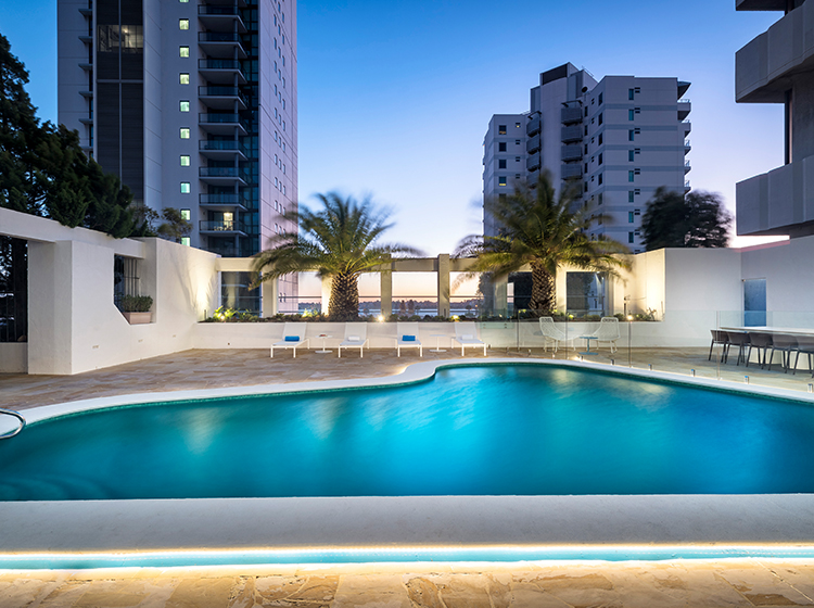 Pan Pacific Perth outdoor pool