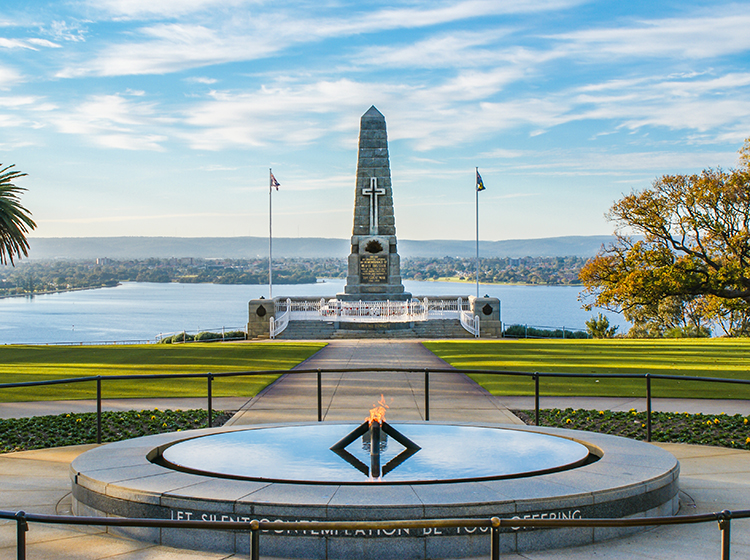 famous memorial at kings park 