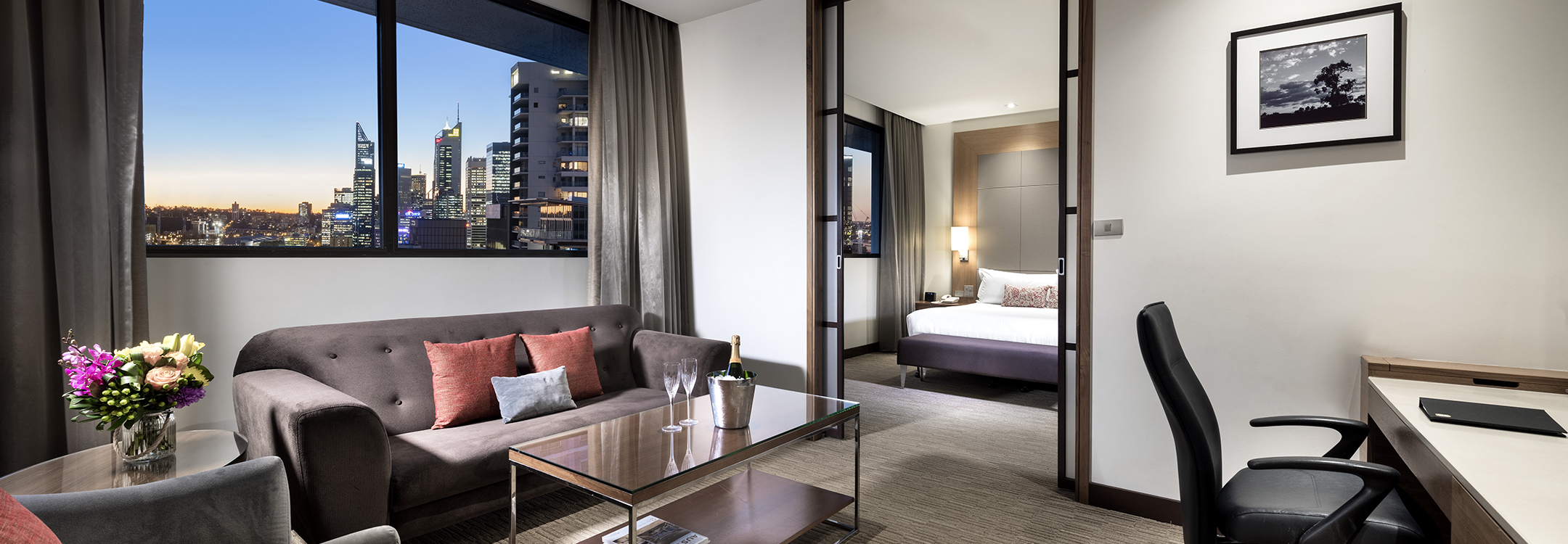 perth hotel room with a view