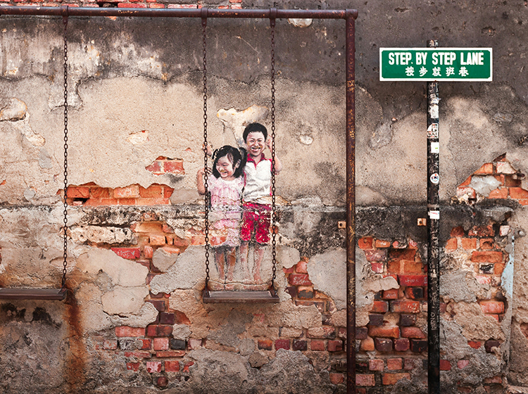  Street Art in Penang | Photo by Yaopey Yong on Unsplash