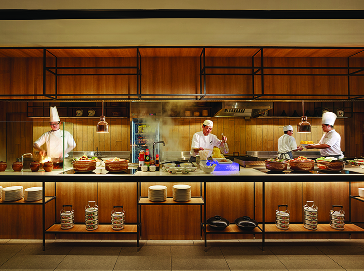 Cinnamon Asian Kitchen buffet