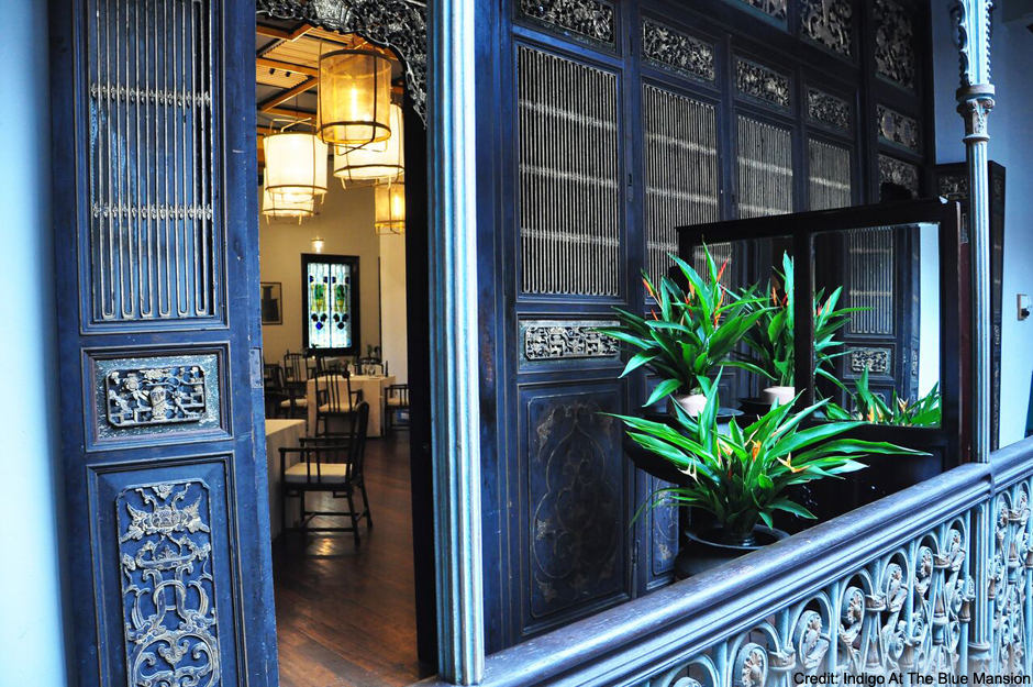 entrance to indigo restaurant penang