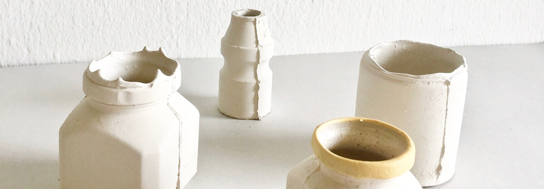  the supermarket experience ceramic pots by artist chloe tan