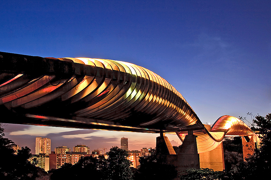 henderson waves at dusk