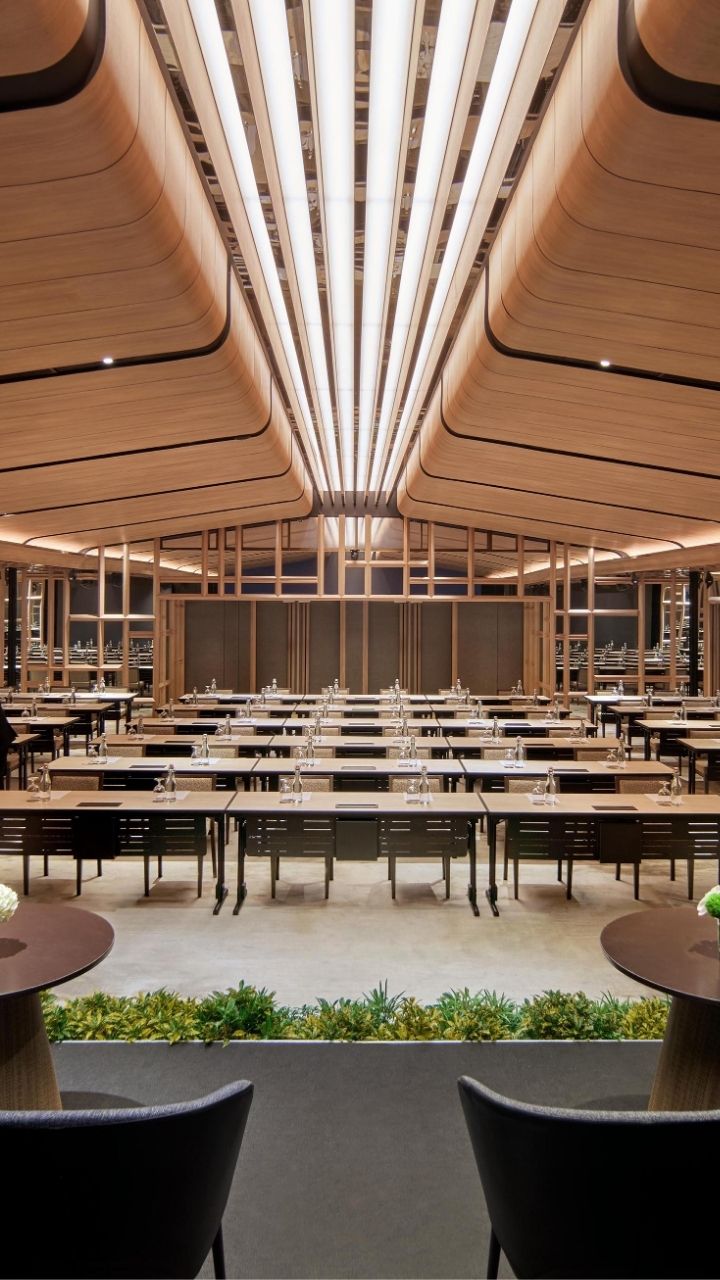garden ballroom classroom setup