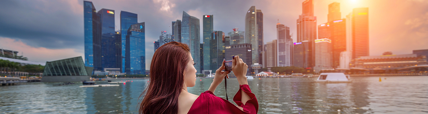 diverse group of friends in singapore