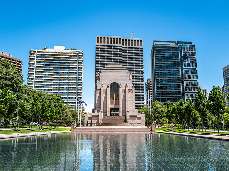 Anzac Memorial near Hyde park, Sydney | Photo by Virginia Chien