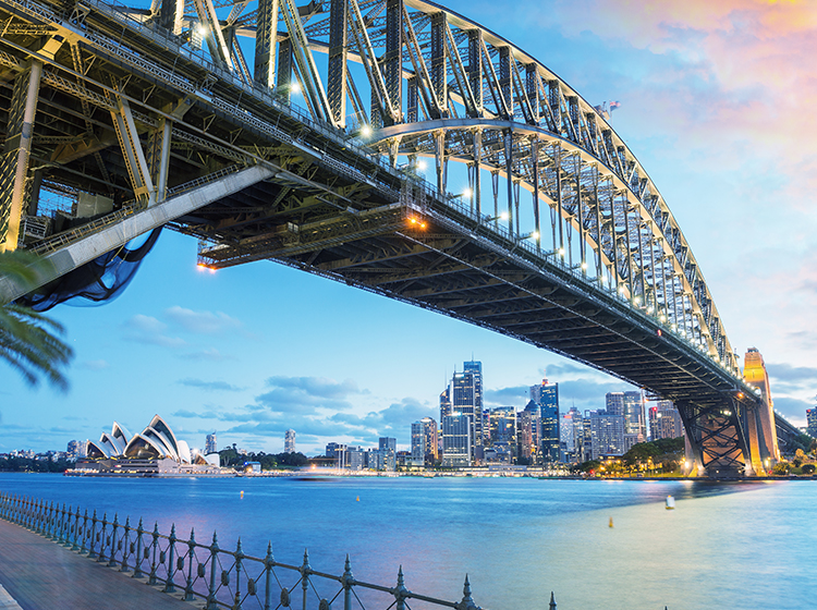 Sydney Opera House and Harbour Bridge