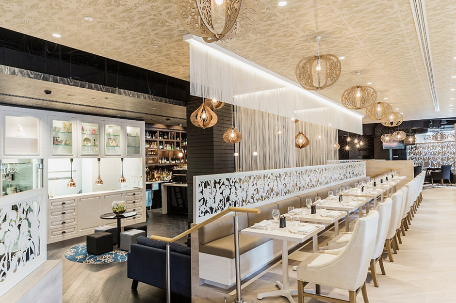 interior of abode bistro and bar in sydney