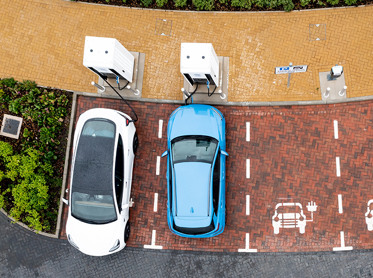 electric cars charging station