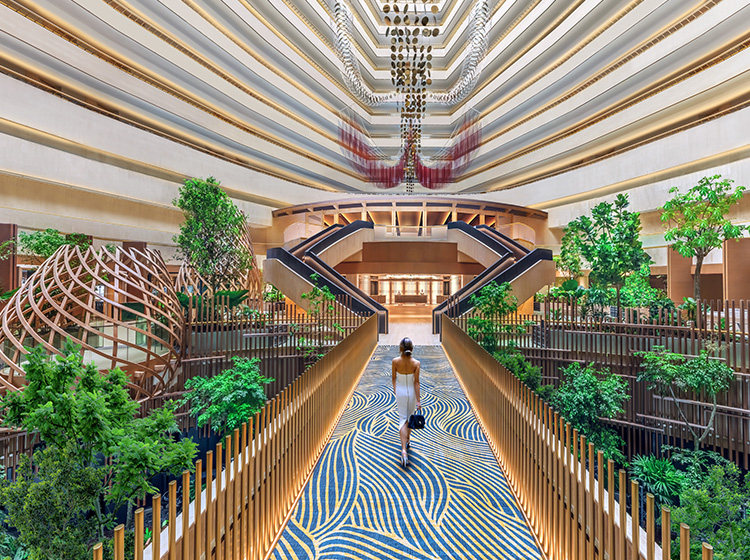 Sky Bridge at PARKROYAL COLLECTION Marina Bay