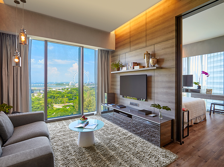 One Bedroom Premium living space