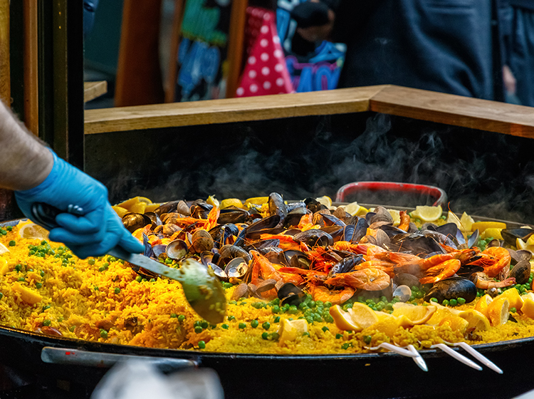 Borough Market Seafood Paella