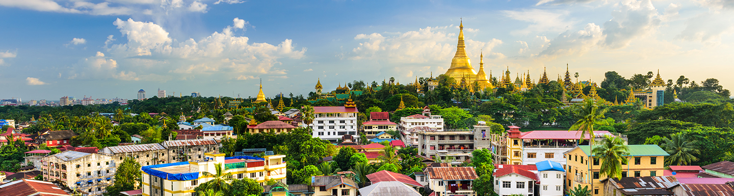 Yangon skyline