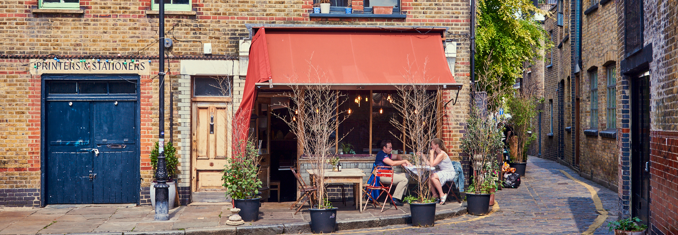 Café shops in London