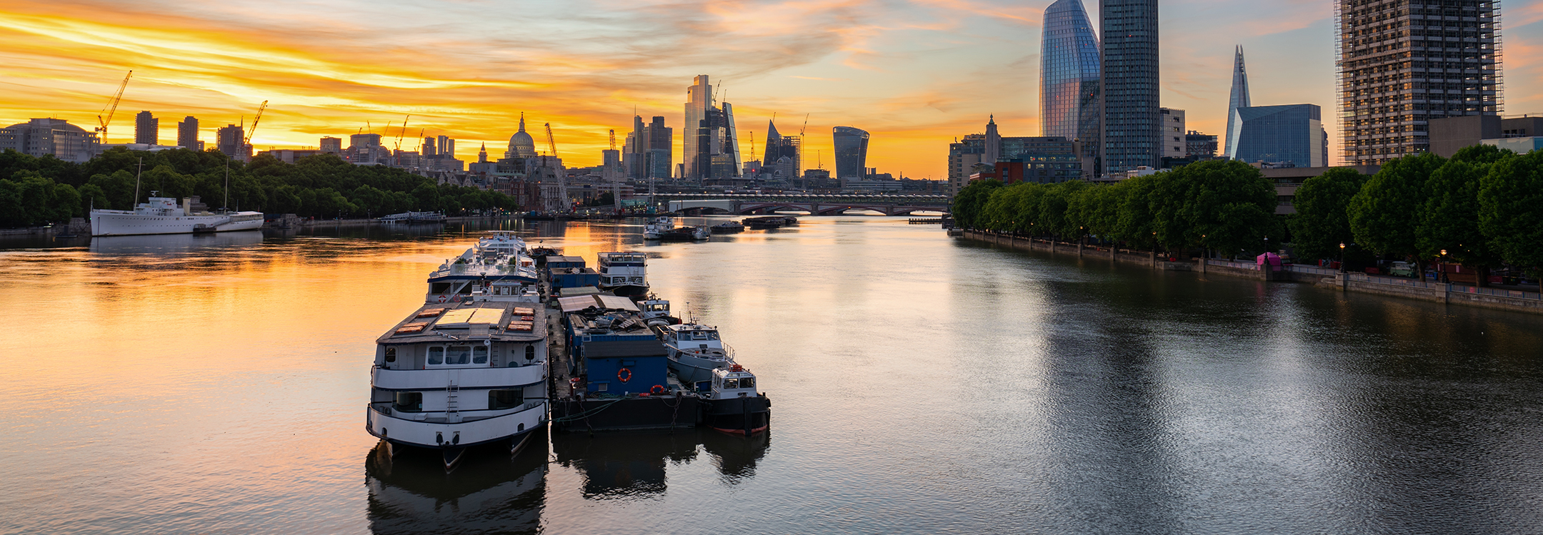 River Thames at Sunrise