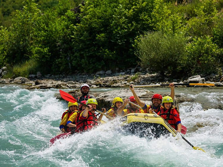 Water Rafting Activity